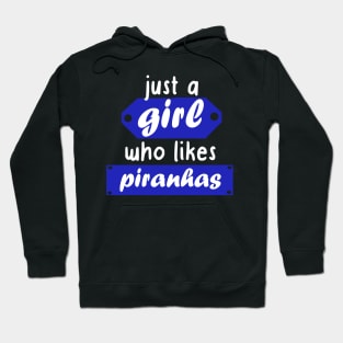 Piranha Fan Buy Aquarium Pacific Girls Women Hoodie